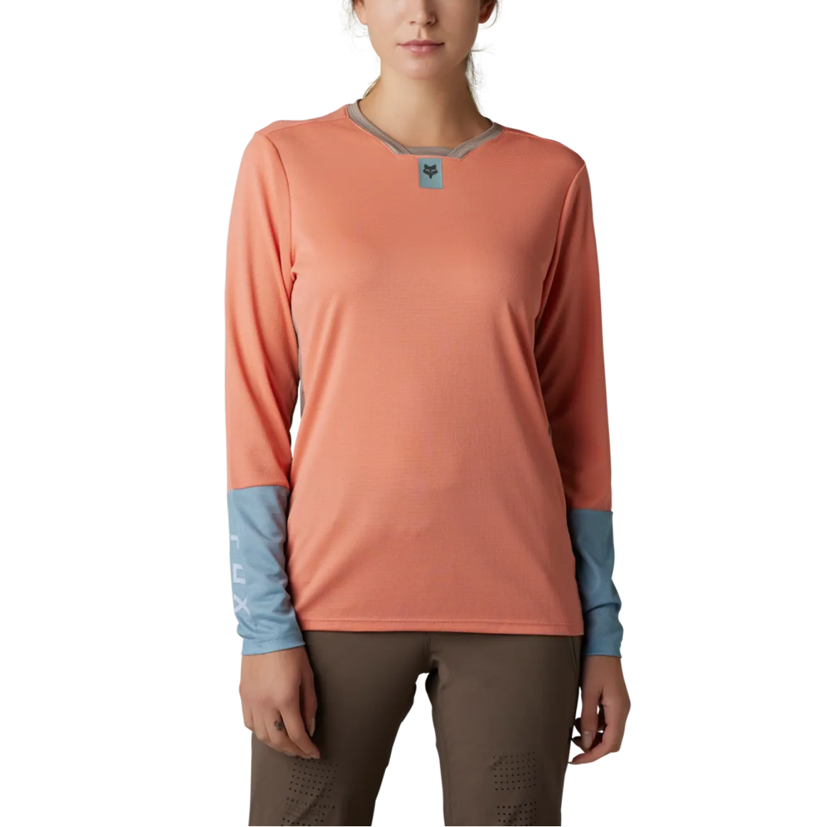 Fox Womens Defend Long Sleeve Jersey (2023)
