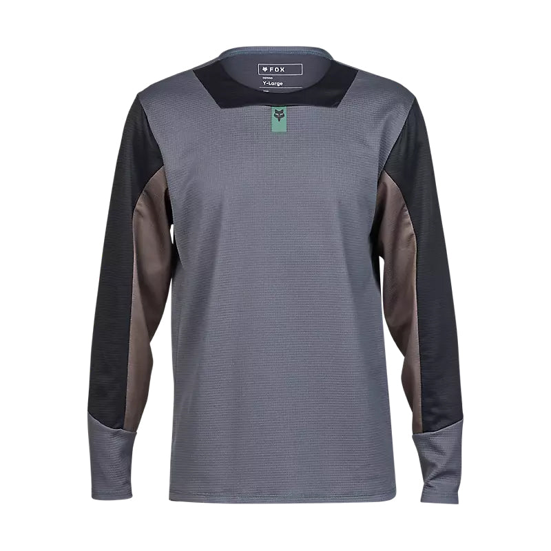 Fox Youth Defend Long Sleeve Jersey (2026)