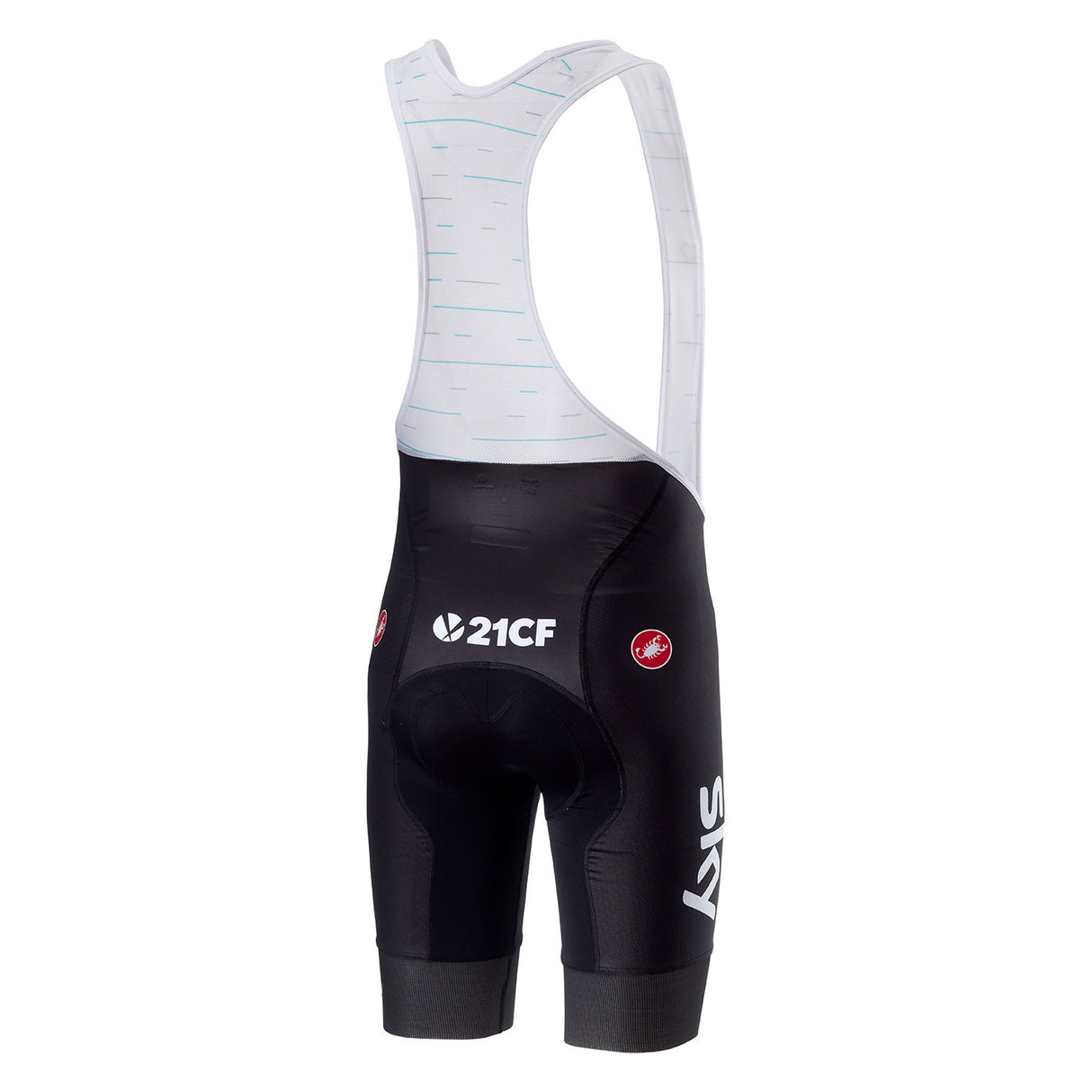 Castelli Mens Volo Sky Team Bib Shorts