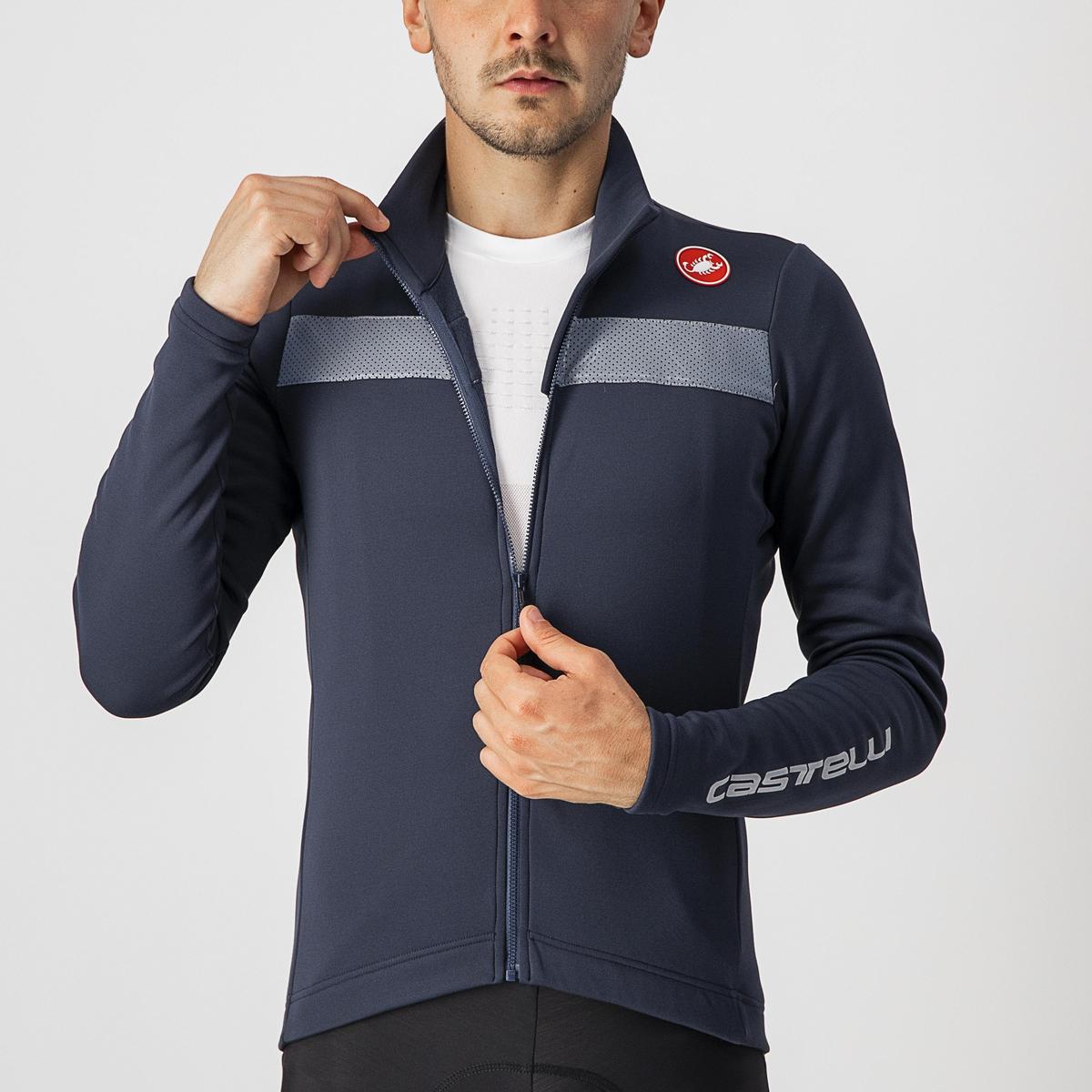 Castelli Mens Puro 3 FZ Long Sleeve Jersey