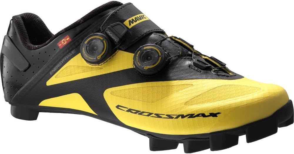 Mavic Crossmax SL Ultimate Mens MTB Shoes Yellow/Black 42 2/3 (Sample)