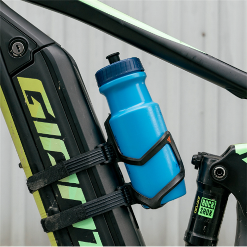 Granite AUX Carbon Bottle Cage with Straps