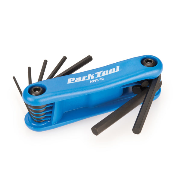 Park Tool AWS-10 Folding Multi-Tool Hex Wrench Set