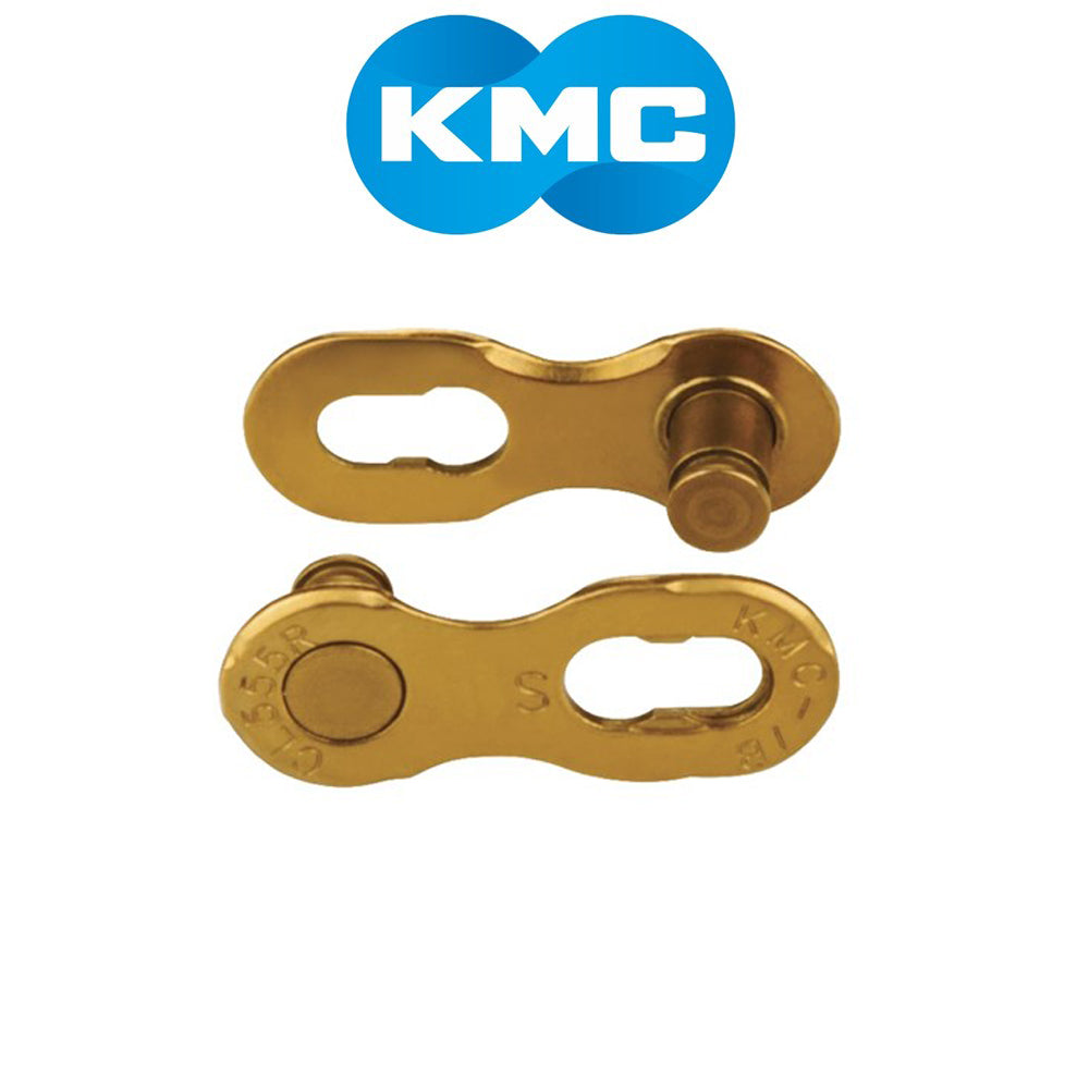 Chain Link 12 Speed KMC Missing Link Non Re-usable 2 Pack Gold