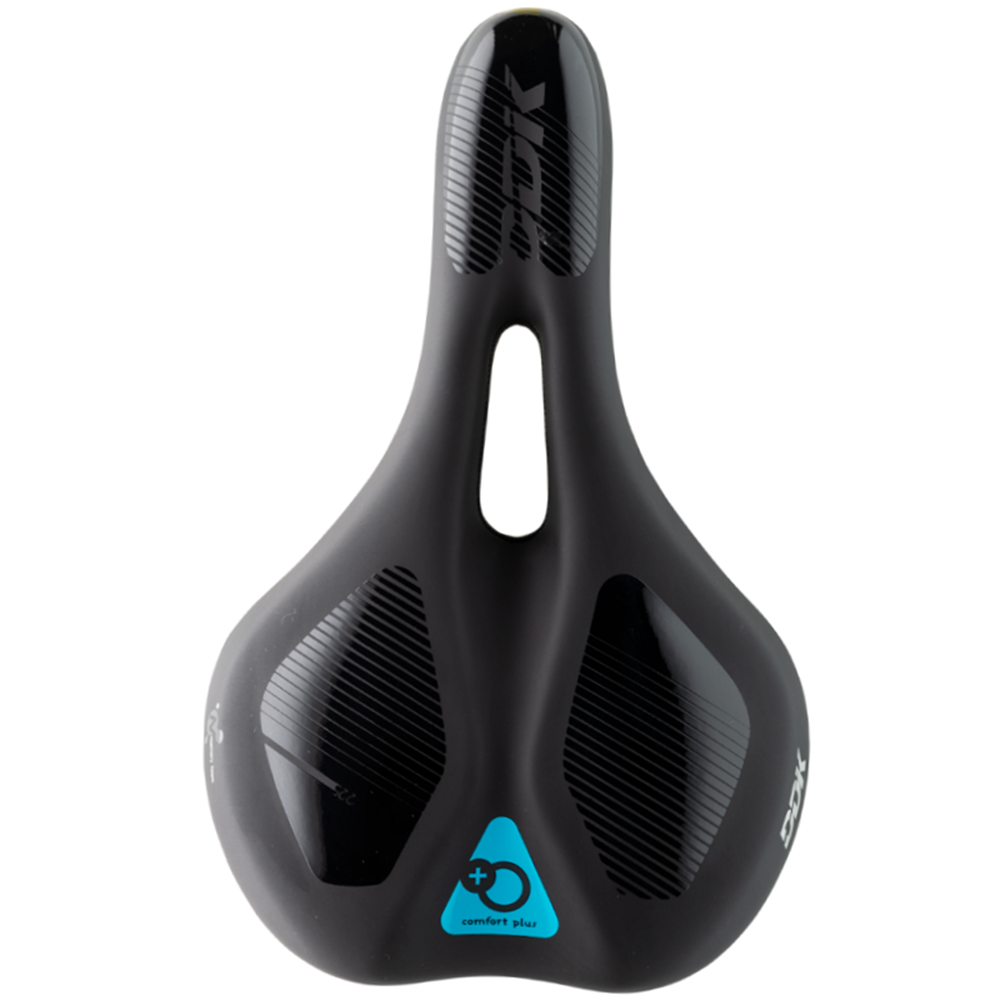 DDK Comfort E-Trek Cutout Saddle Memory Foam 280x174mm