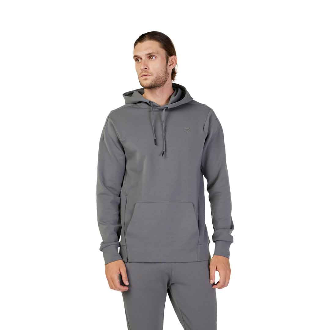 Fox Mens Rise Pullover Hoodie (2023) in Pewter Grey