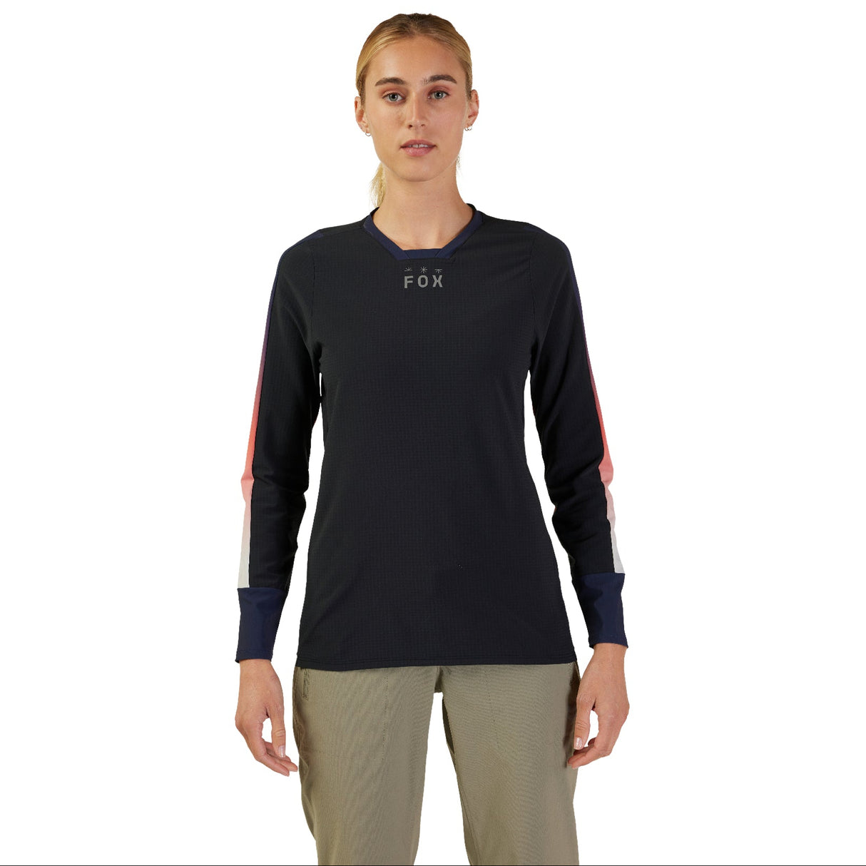 Fox Womens Defend Thermal Lunar Long Sleeve Jersey (2023)