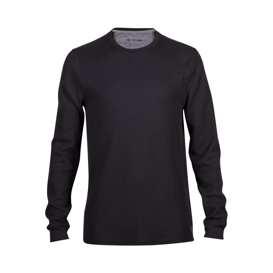 Fox Mens Level Up Thermal Long Sleeve Shirt (2023) in Black