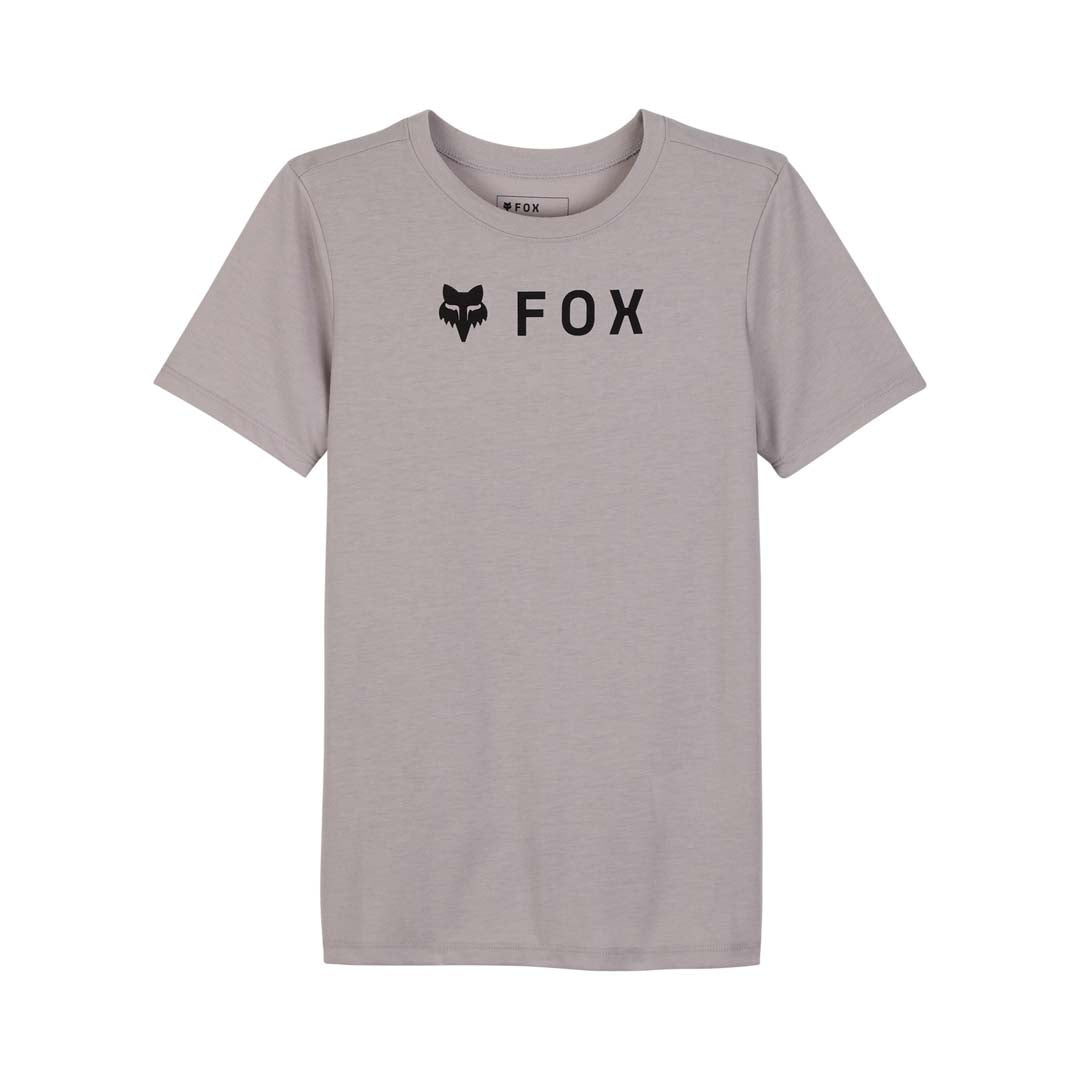 Fox Womens Absolute Tech Tee (2025) in Stone Grey