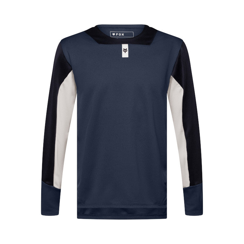 Fox Youth Defend Long Sleeve Jersey (2026)