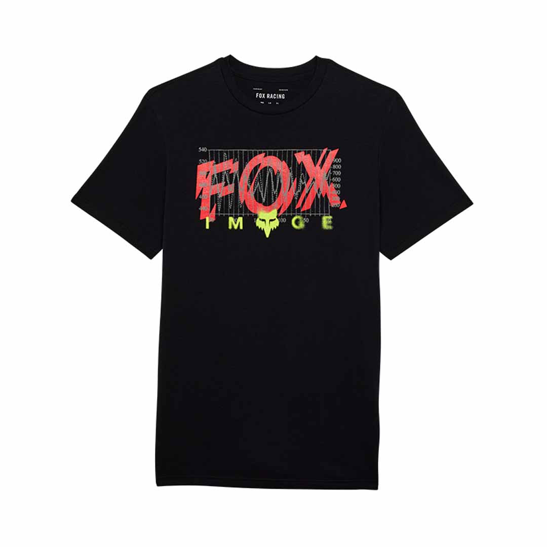 Fox Mens Energy Premium Tee (2025) in Black