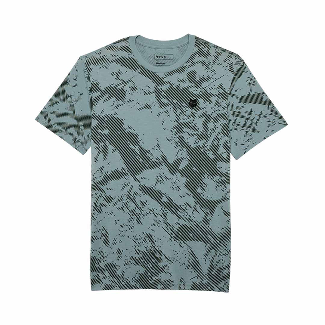 Fox Mens Gravel Tech Tee (2025) in Gunmetal Grey