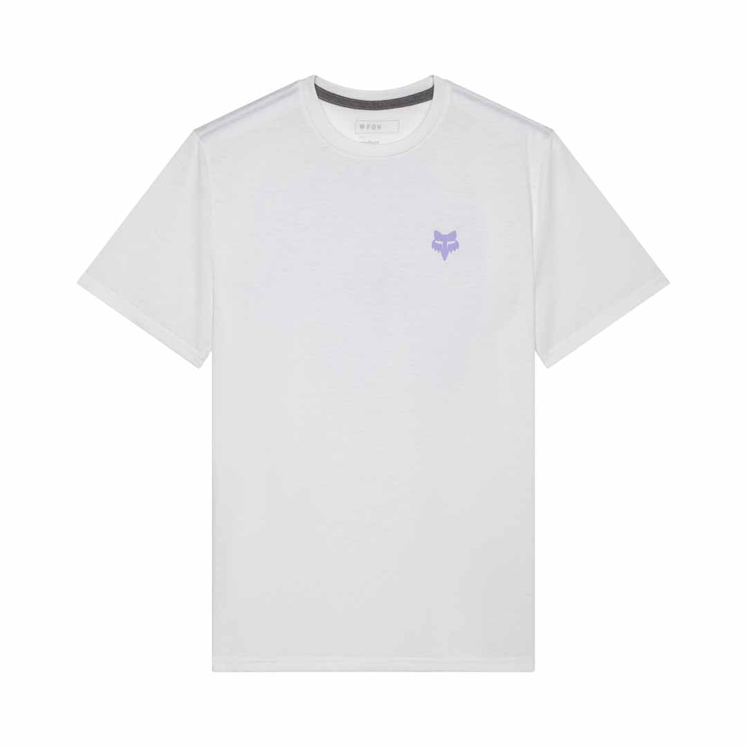 Fox Mens Frequency Tech Tee (2025) in Optic White