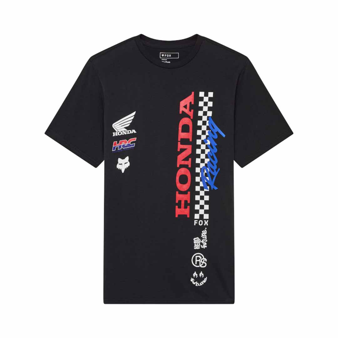 Fox Mens Honda Tee (2025) in Black