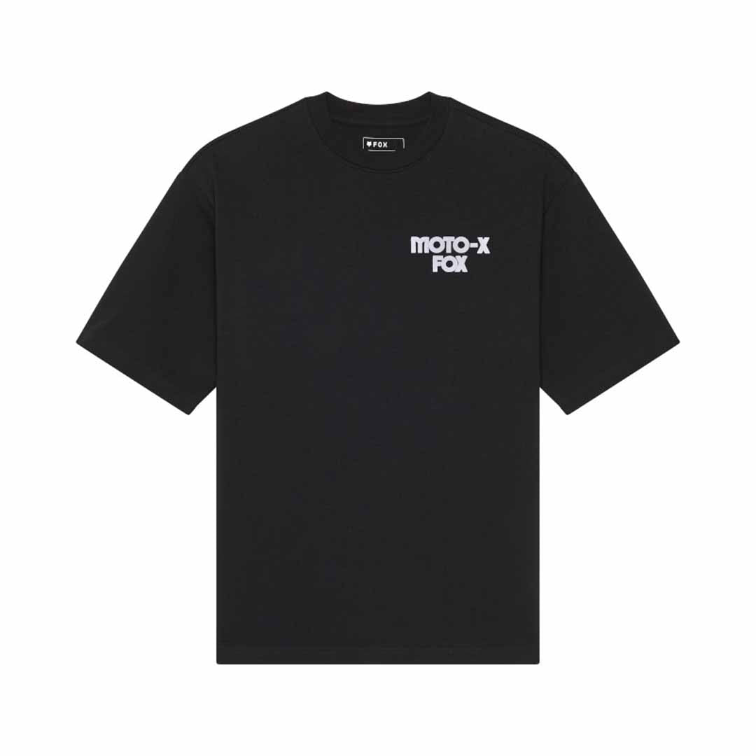 Fox Mens Moto-X Oversized Tee (2025) in Black