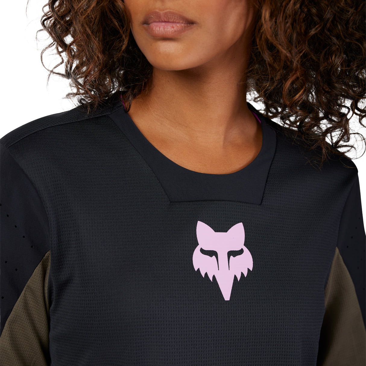 Fox Womens Defend Park Long Sleeve Jersey (2025)