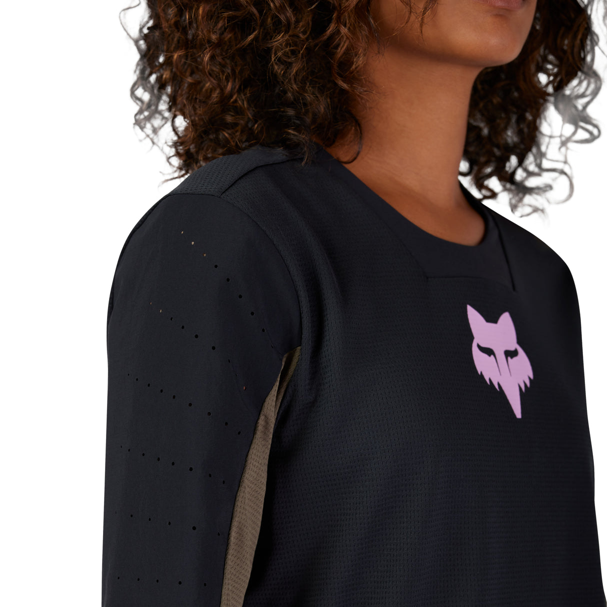 Fox Womens Defend Park Long Sleeve Jersey (2025)