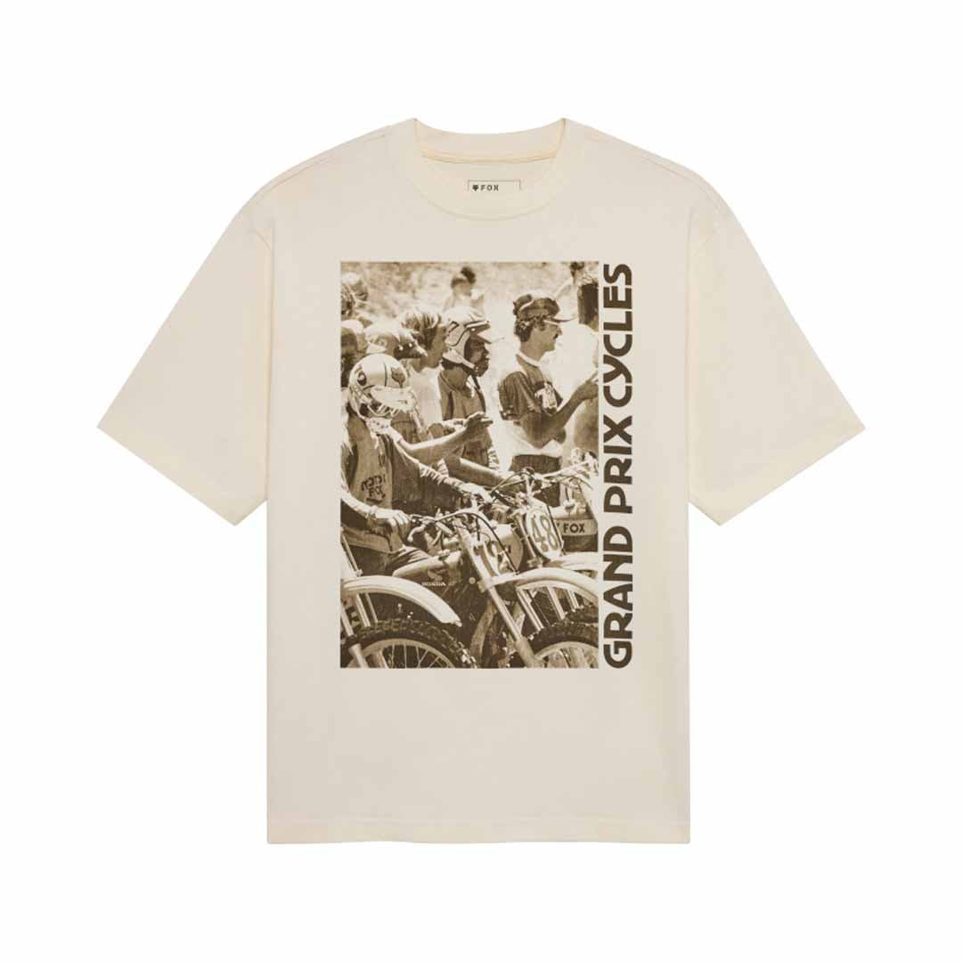 Fox Mens Circa 74 Oversized Tee (2025) in Off White