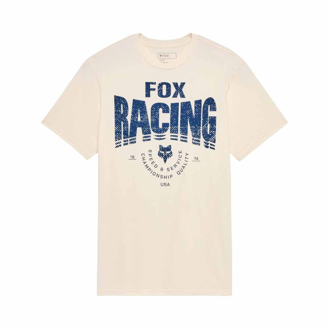 Fox Mens Tread Premium Tee (2025) in Off White