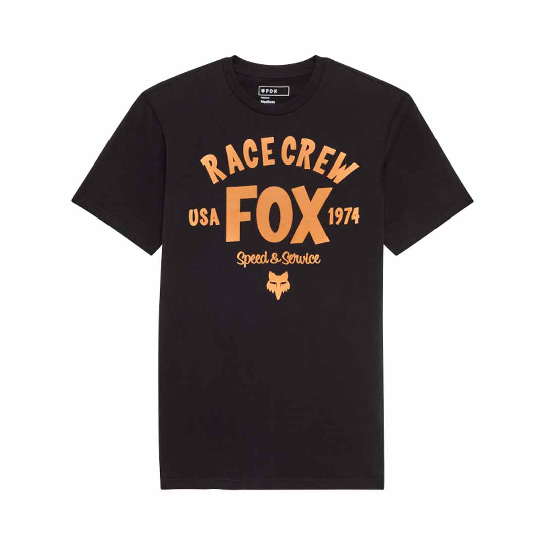 Fox Mens Slogan Premium Tee (2025) in Black