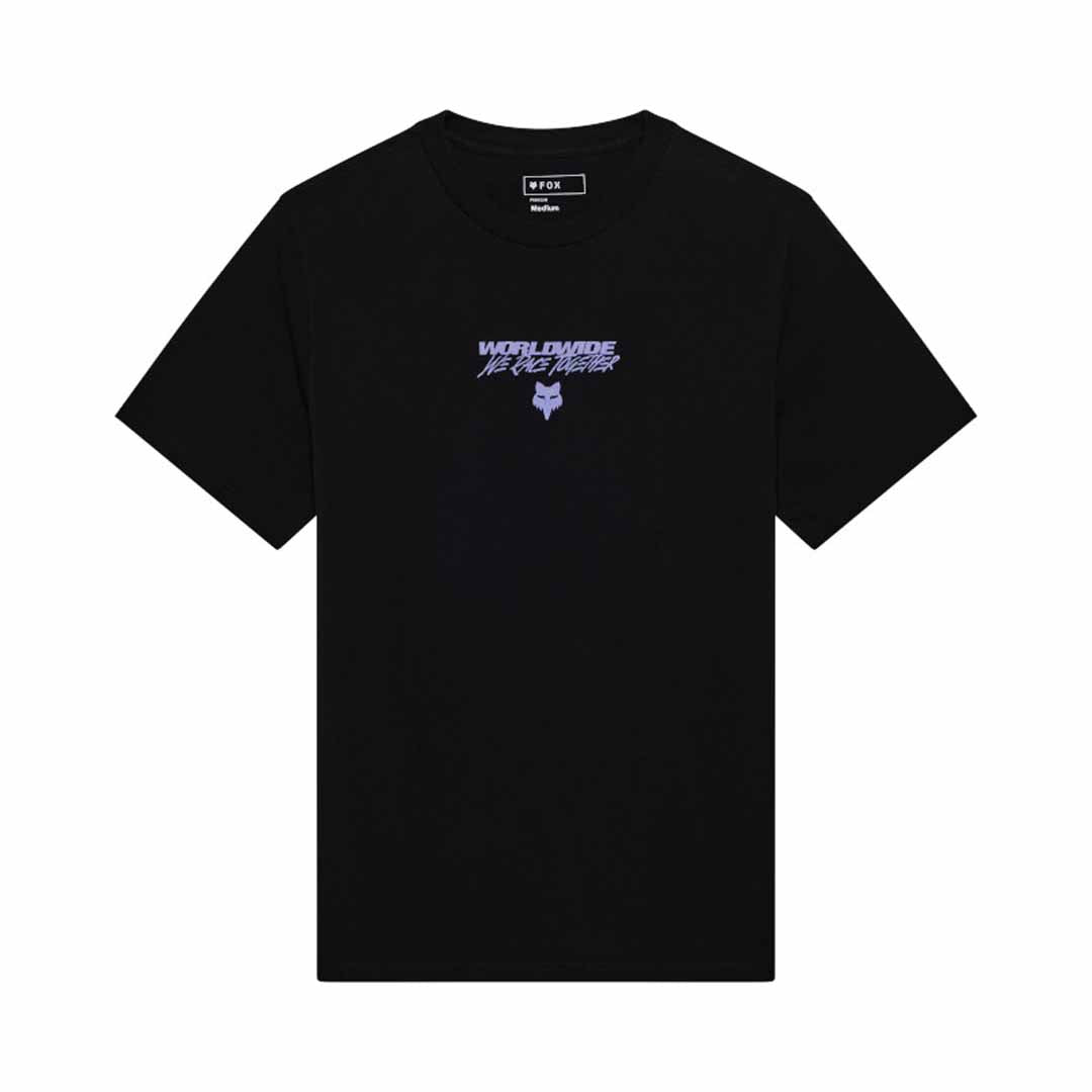 Fox Womens Pro Circuit Midweight Tee (2026) in Black