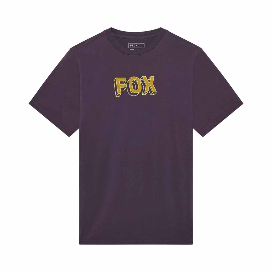 Fox Mens Image Print 195 Original Tee (2026) in Plum Perfect