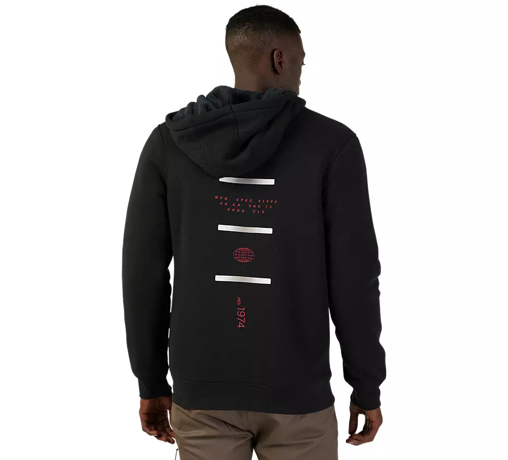 Fox Mens Magnetic Sasquatch Fleece Zip Hoodie