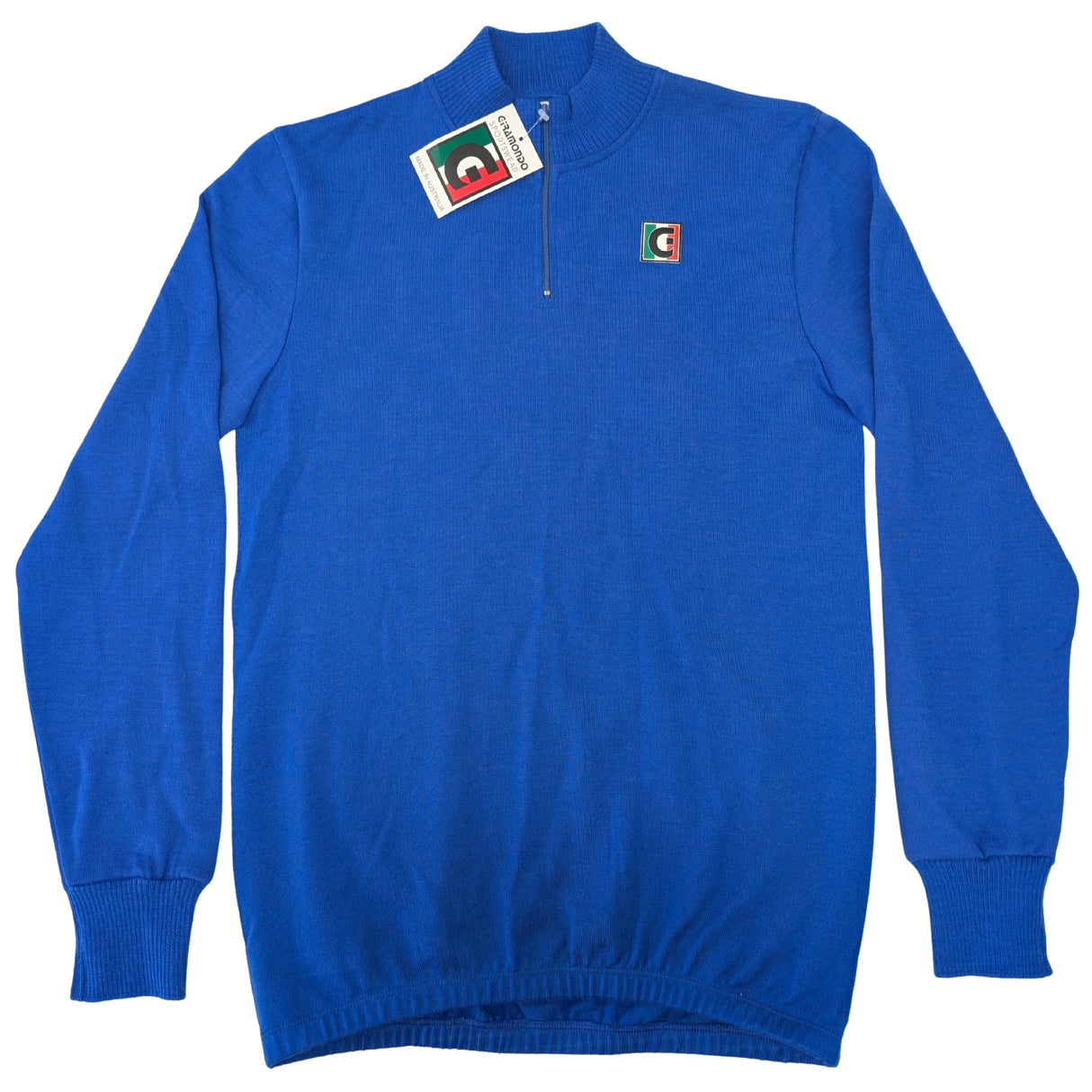 Giramondo Mens Vintage Wool Long Sleeve Jersey