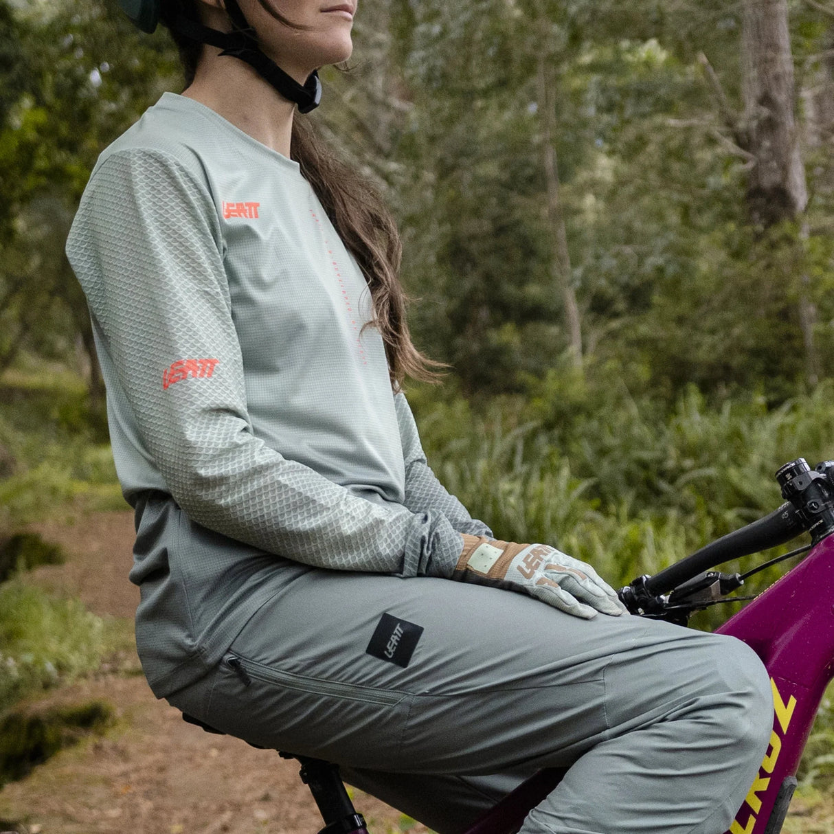 Leatt Womens Trail 3.0 Long Sleeve MTB Jersey
