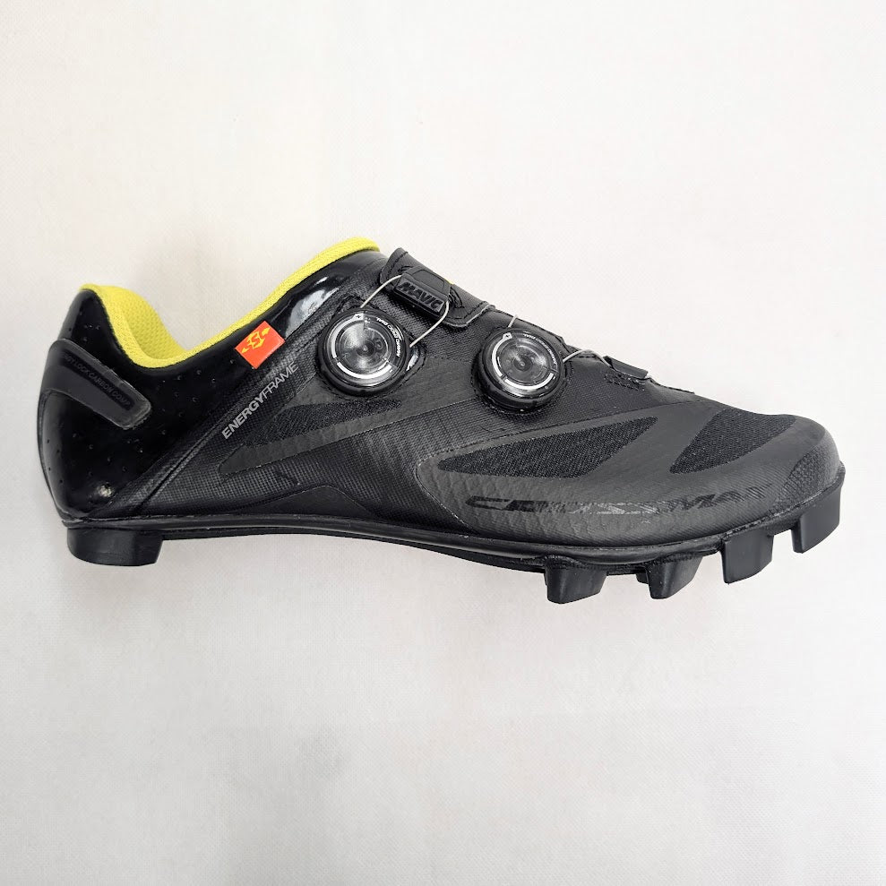Mavic Crossmax SL Ultimate Mens MTB Shoes Black/Yellow 42 2/3 (Sample)