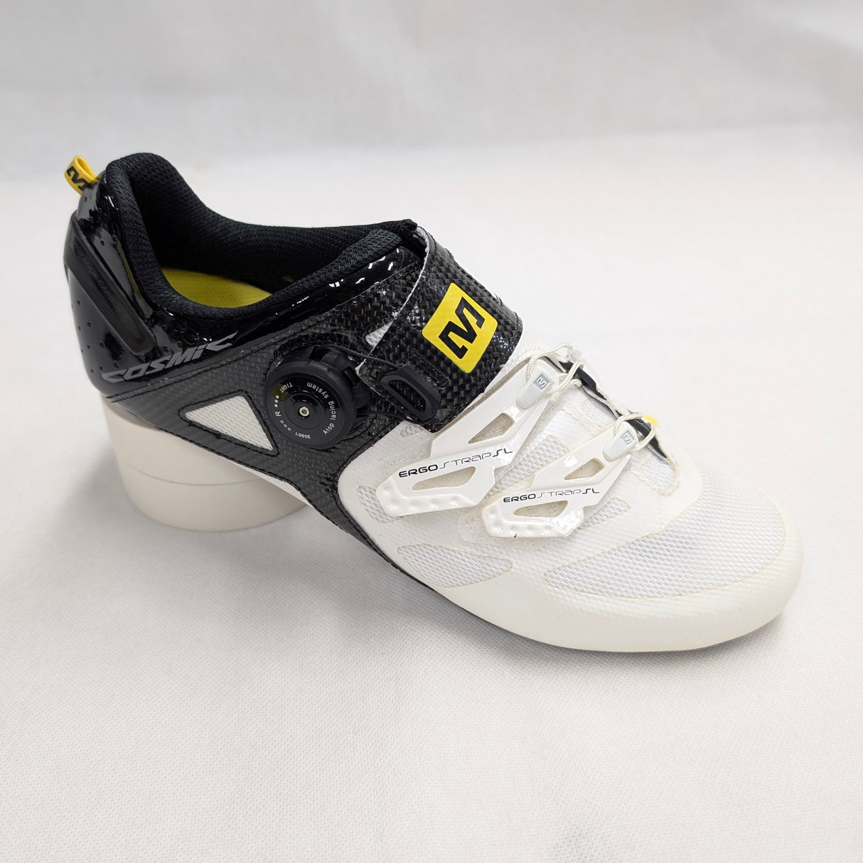 Mavic Cosmic Ultimate Mens Road Shoes White/Black 42 2/3 (Sample)