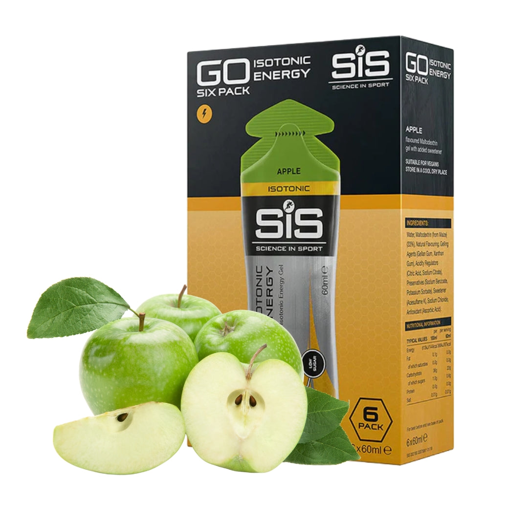 Science in Sport Go Isotonic Energy Gel 60ml (6 Pack) - Apple
