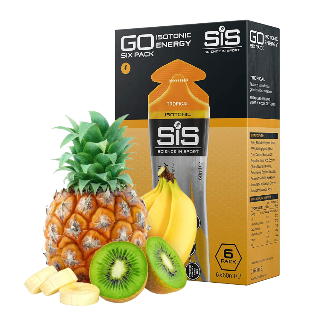Science in Sport GO Isotonic Energy Gel 60ml (6 pack) - Tropical