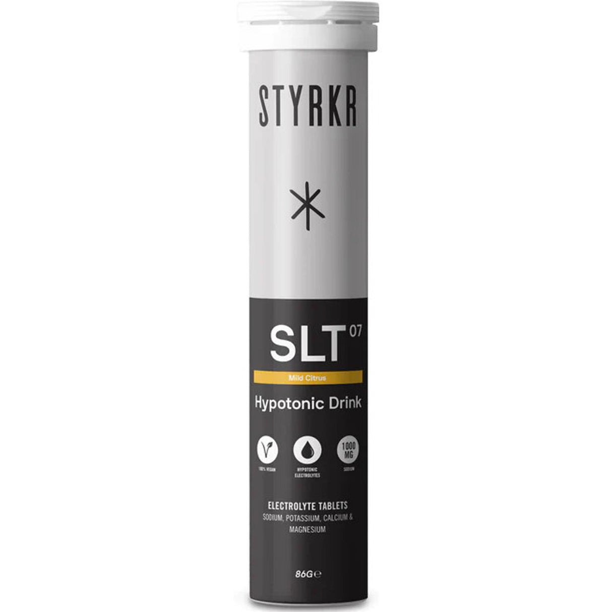 Styrkr SLT07 Hypotonic 1000 Tablets Mild Citrus