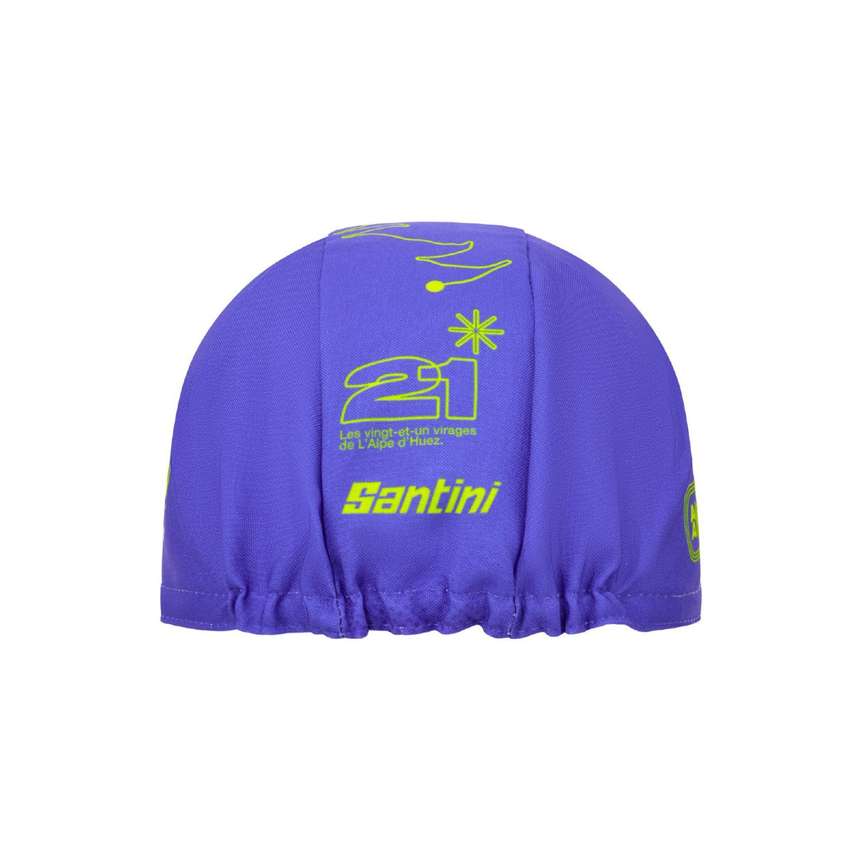 Santini Tour De France 2026 Alpe D’Huez Stage Cycling Cap Lilac