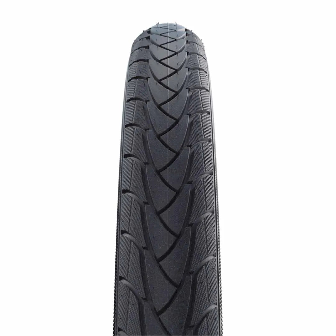 Tyre 27.5 x 2.00 Schwalbe Marathon E-Plus Wirebead Black Reflective