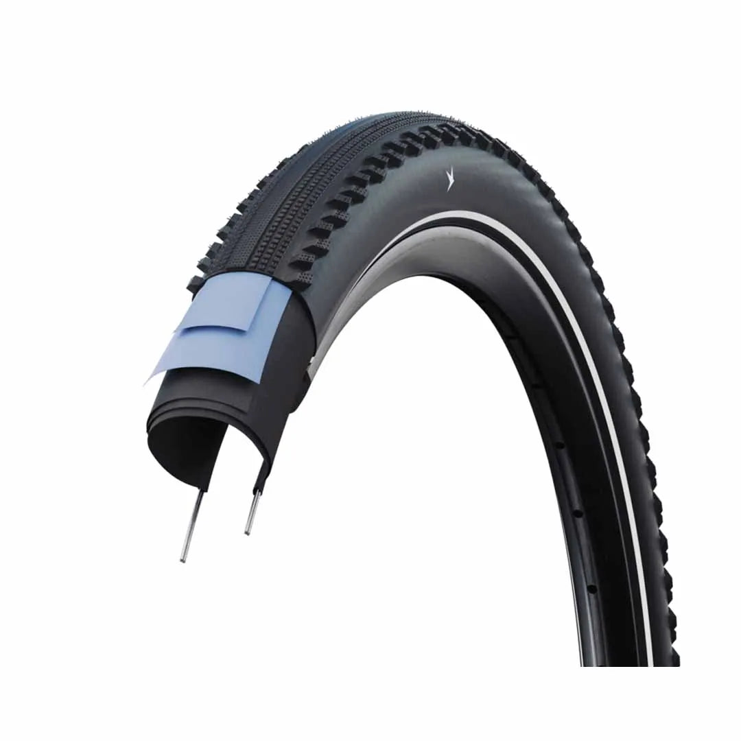Tyre 29 x 2.25 Schwalbe Hurricane Motion Reflective Wirebead