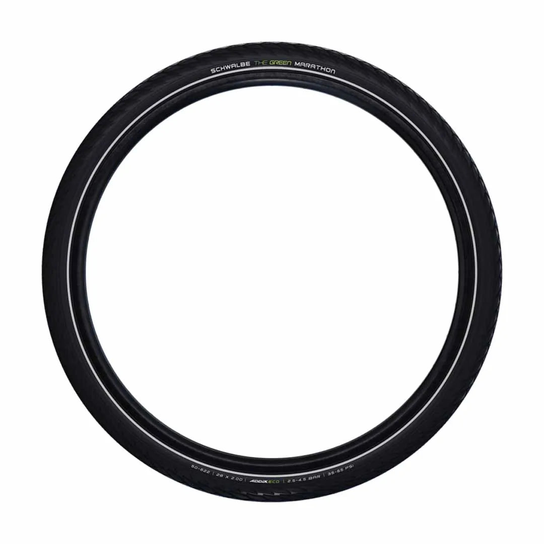 Tyre 27.5 x 1.65 Schwalbe Marathon GreenGuard Wirebead Black +Reflex