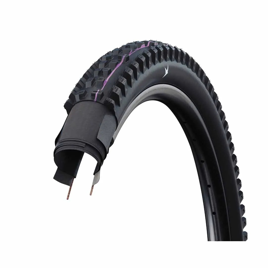 Tyre 29 x 2.40 Schwalbe Tacky Chan TLR Black Gravity Pro Ultra Soft
