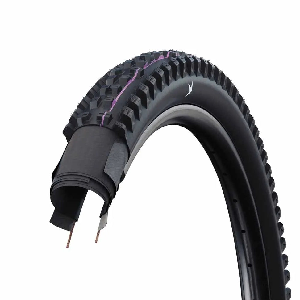 Tyre 27.5 x 2.40 Schwalbe Tacky Chan TLR Black Gravity Pro Ultra Soft