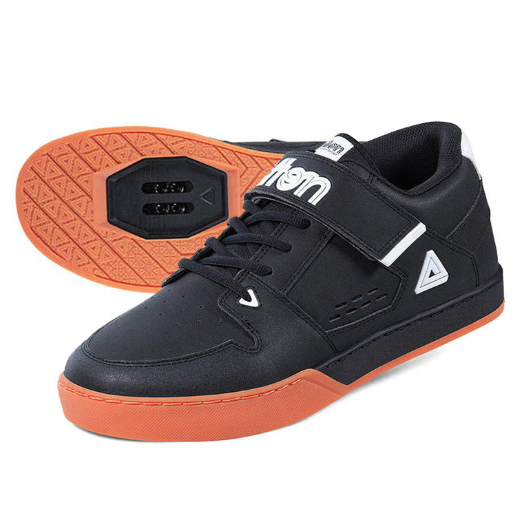 Afton Vectal 2.0 Flat MTB Shoes - Black/Gum | Ivanhoe Cycles