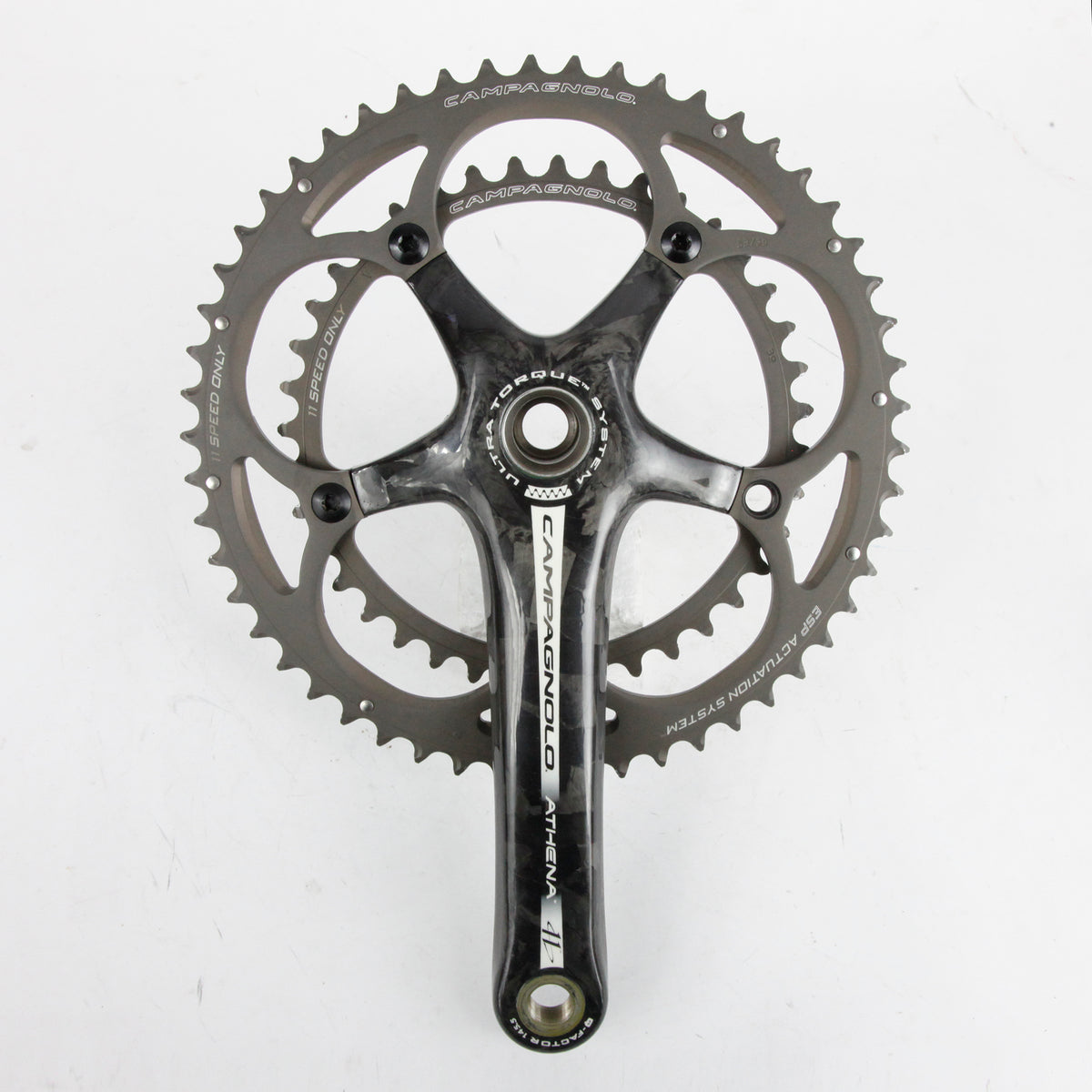 Campagnolo Athena Carbon Crankset 11 Speed 53/39T 170mm Ivanhoe