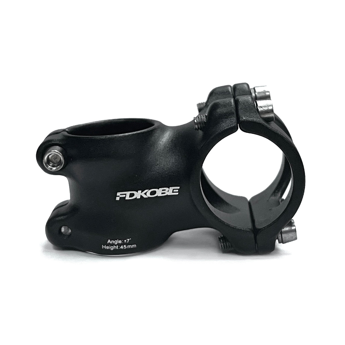 Stem FD Kobe Alloy 31.8 7Deg Black