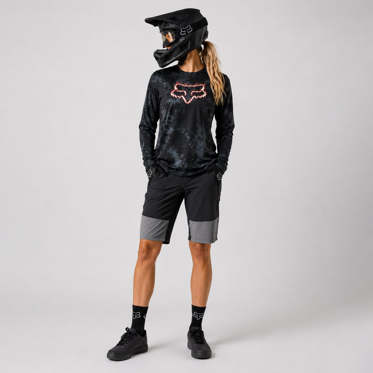 Fox Womens Flexair Long Sleeve TS57 Jersey