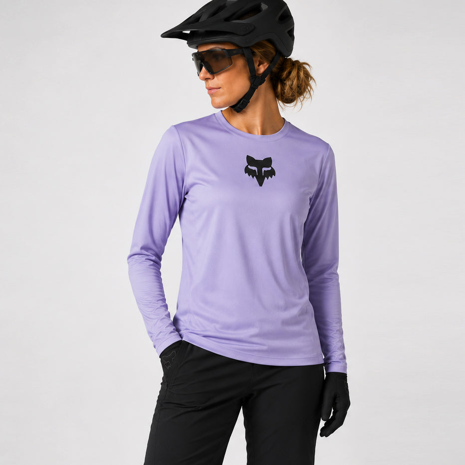 Fox Womens Ranger Long Sleeve Jersey Fox Head (2026)