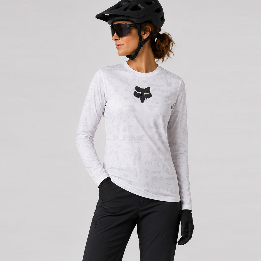Fox Womens Ranger Lunar Long Sleeve Jersey (2025)