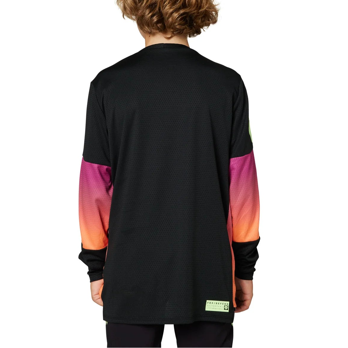 Fox Youth Defend Race Long Sleeve Jersey (2024)