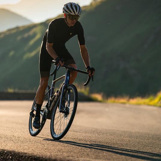 Giant Defy on mountain ride