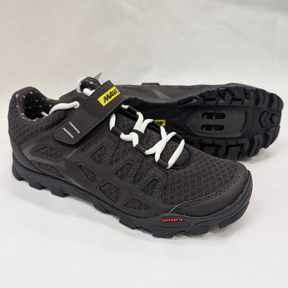Mavic Echappée Trail Womens MTB Shoes Dark Brown/White/Black 38 2/3 (Sample)