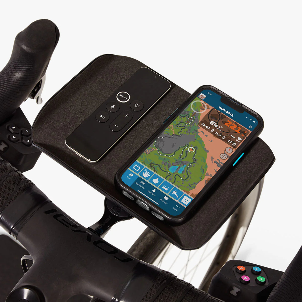 Jetblack Trainer Tray Compatible with Garmin & Wahoo